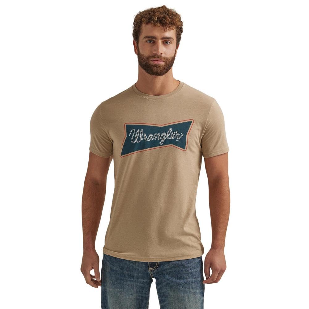 T-shirt Heritage Logo Graphic Wrangler maille robuste de qualité