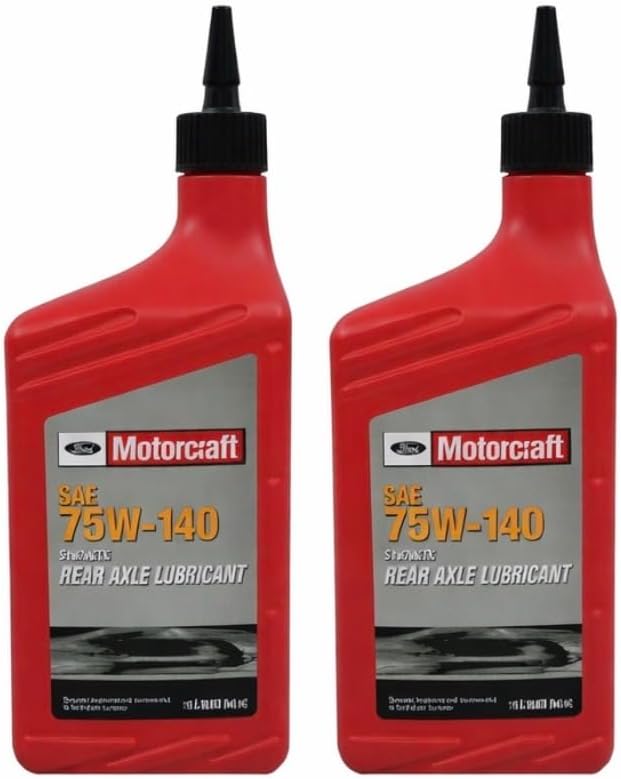 Genuine Original OEM Fluid XY-75W140-QL SAE 75W-140 Synthetic Rear Axle Lubricant - 2 QTs. Manufactured to Meet Specifications for fit, Form, and Function