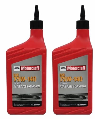 Genuine Original OEM Fluid XY-75W140-QL SAE 75W-140 Synthetic Rear Axle Lubricant - 2 QTs. Manufactured to Meet Specifications for fit, Form, and Function