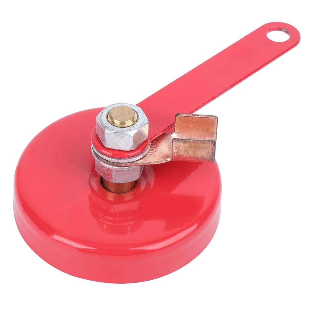 Ground Clamp Alloy Steel Welding Ground Block Red