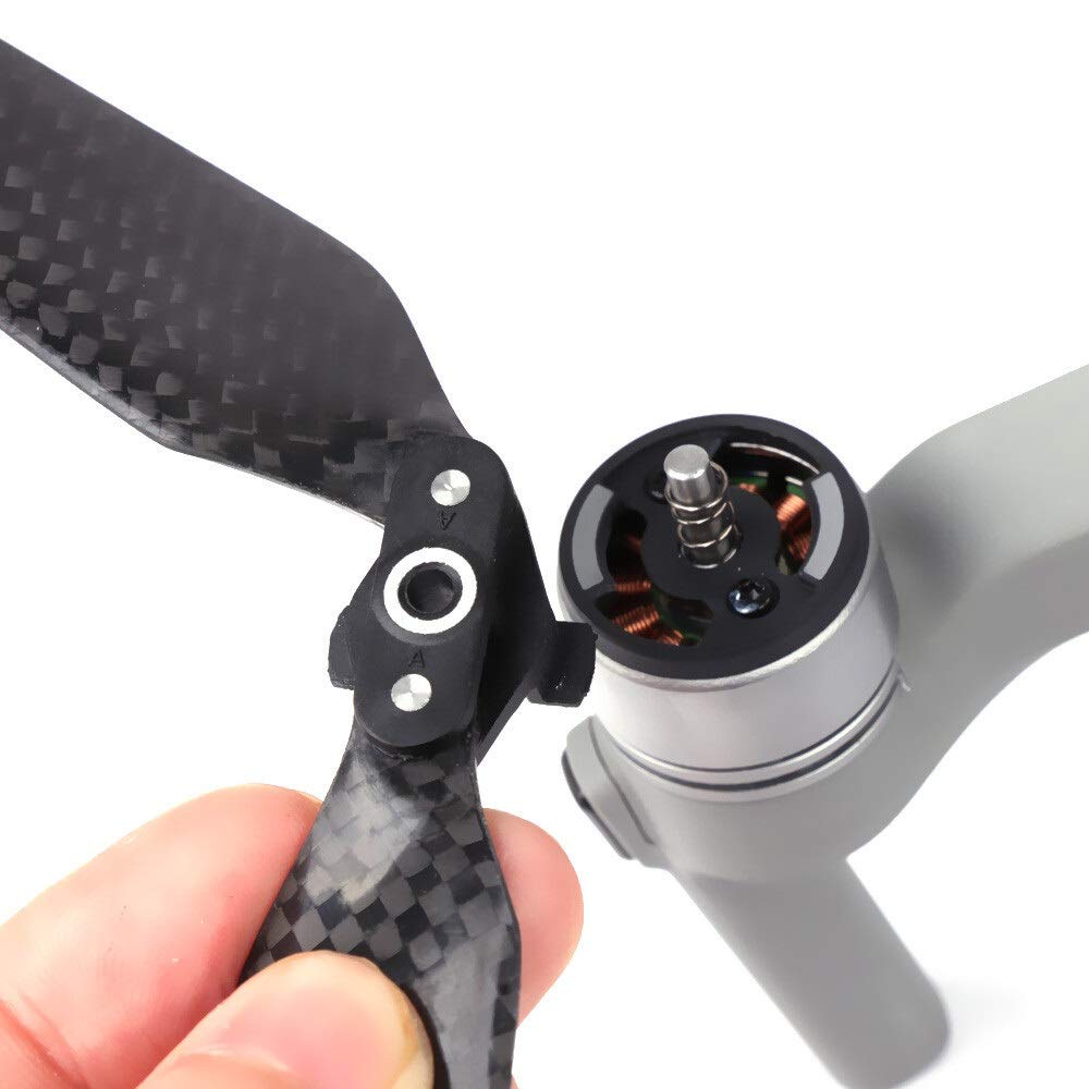 Hélices de fibra de carbono 7238F, accesorios de liberación rápida for drones, for Mavic Air 2