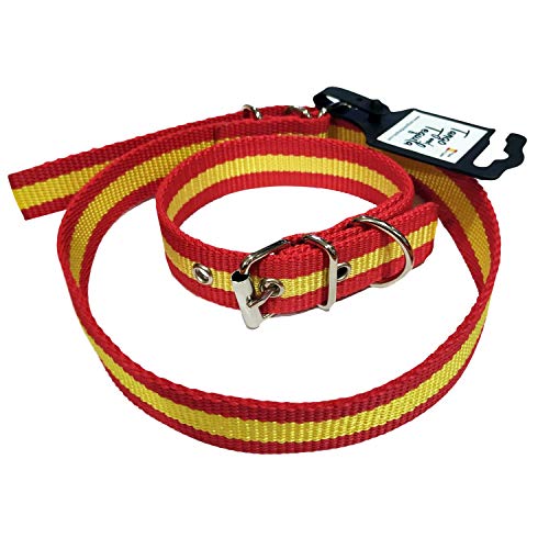 Collar para Perros Nylon de España Ancho 2,5cm - Longitud - 30cm
