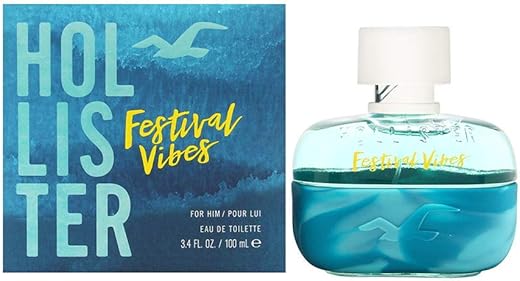 Hollister Festival Vibes for Him Eau De Toilette, 100ml