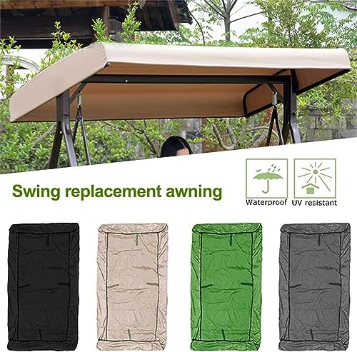 Funda de repuesto para toldo de techo columpio universal 191x120 cm tres plazas 4