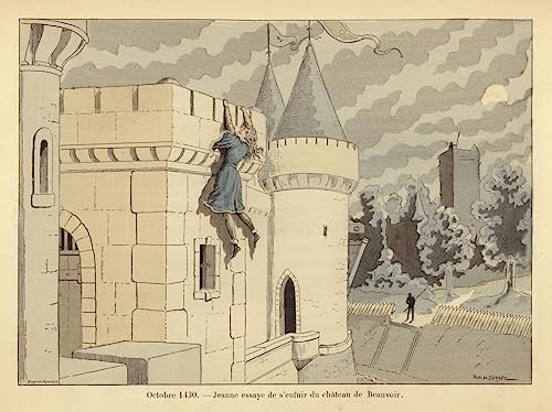 Peinture d'art d'affiche Jeanne d'Arc | Éveillez votre décoration avec l'œuvre de Paul De Semant