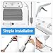 Baluue Spray Mop Fiber Cleaning Mop Flat Mop Refillable Rotatable Spray Mop with 3pcs Washable Pads