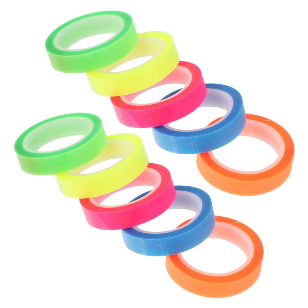 OSALADI 3 Series Nota Adhesiva Transparente Cinta Adhesiva De Fichas De Libros Pestañas Marcadores De Página Autoadhesivos Marcadores De Página Portátiles La Mascota 20 Rollos*3