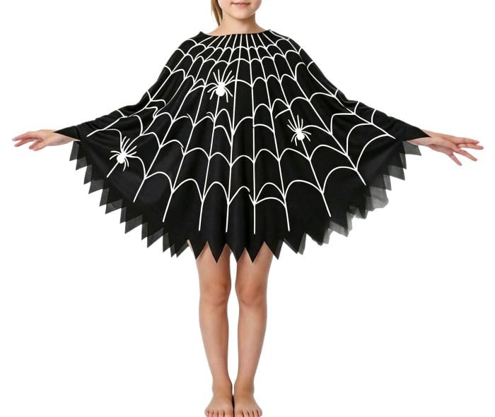 Mantella Carnevale Halloween Ragnatela Spider Net Cosplay Cape SPIDER-NET01
