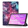 HYMY Hülle +1 Pcs Schutzfolie Glass für Huawei MatePad T 10/T 10S hülle 10.1″ – Flip Case Cover Schutzhülle Schutzfolie MatePad T10 glassYHX