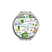 Adventure Life Brazil Journey Brazil Hand Compact Mirror Round Portable Pocket Glass