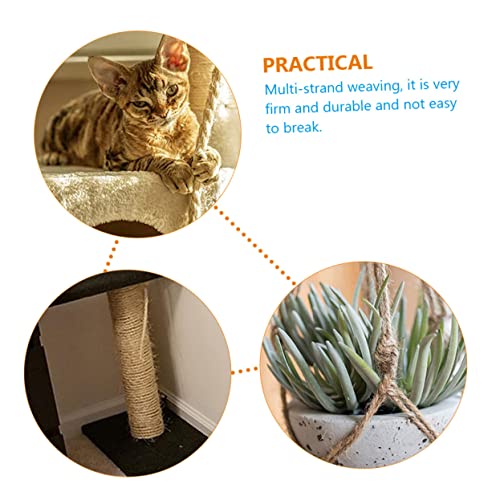 Toddmomy 3 Pecas Suprimentos Para Casa Corda Árvore Gato Resistente Ao Desgaste Corda Substituível C