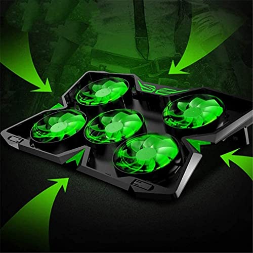 Base enfriadora para laptop 15.6-17 pulgadas con 4 ventiladores miniatura 4