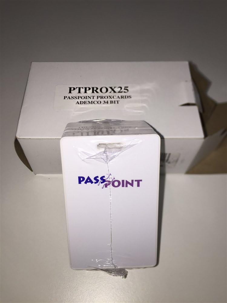 Amazon.com : HONEYWELL INTRUSION PTPROX25 25 PROXCARDS PACKAGE, 34 BIT ...