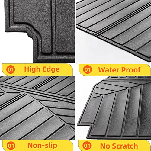 Puermto Truck Bed Mats Compatible With 2019 2020 2021 2022 Jeep Gladiator Jt, All Weather Protection Accessories Truck Bed Mats Bed Liners Jg01 #TOP1