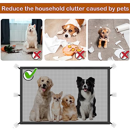 Agvincy Baby Gate For Stairs, Portable Mesh Dog Gates For The House Easy Install Anywhere, 44''X29'' Dog Gates For Doorways Providing A Safe Enclosure For Pets And Baby To Play And Rest #TOP2