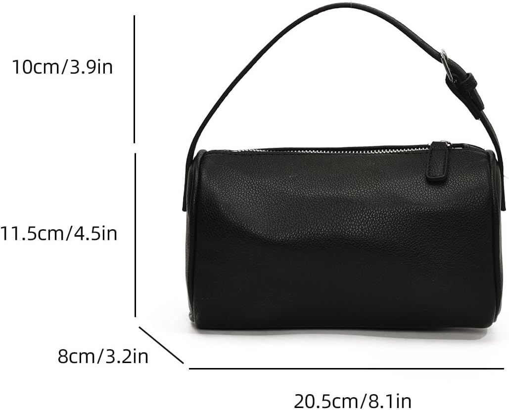 Covelin Small Women's Shoulder Bag - Minimalist & Stylish Top-Handbag with Lychee Leather - Image 6