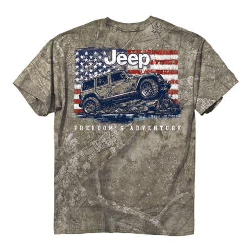 JEDCo Jeep | Camo Freedom T-Shirt | Polycotton Blend