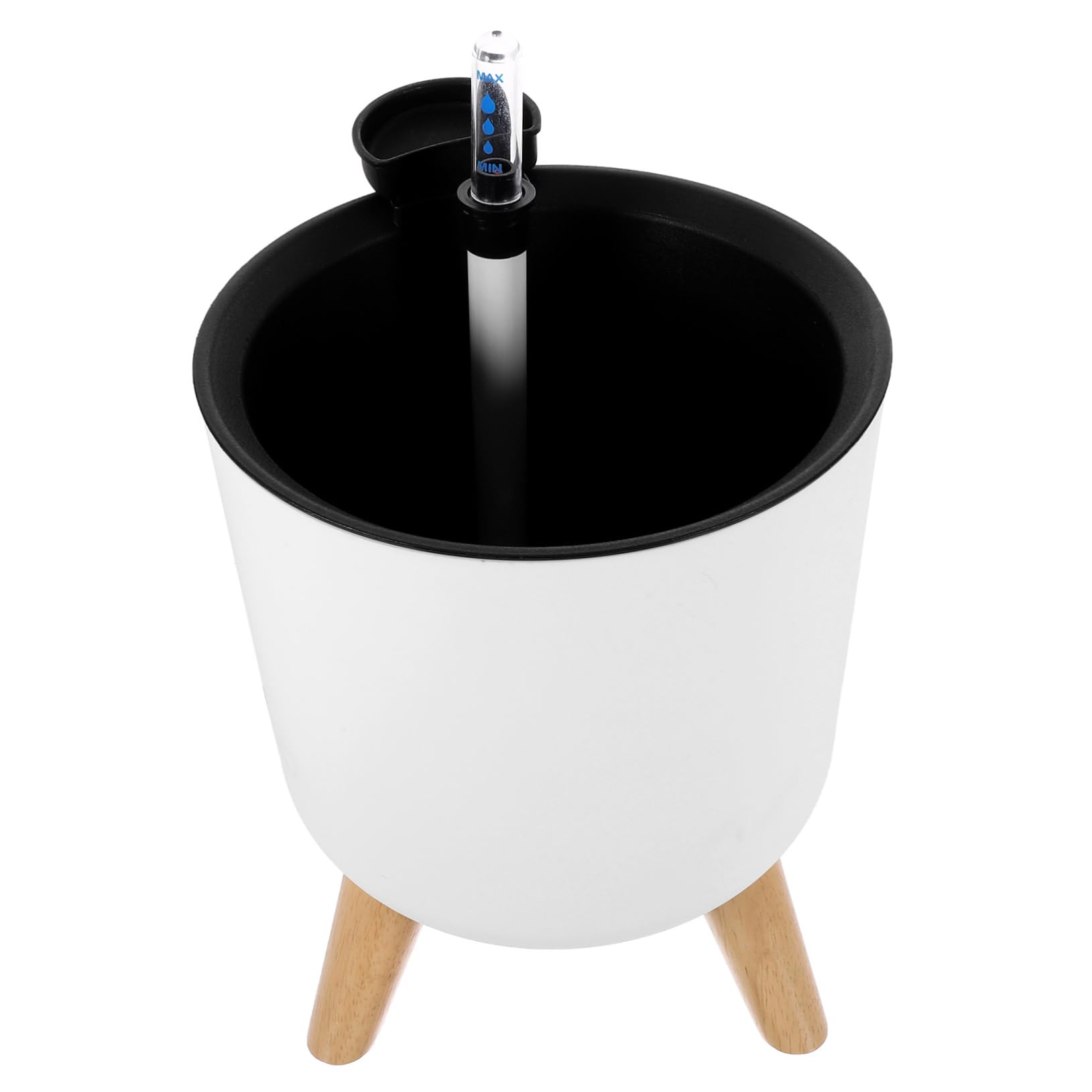 Jardinière moyenne avec indicateur de niveau d'eau pour arrosage facile
