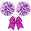 Purple and White Mixed