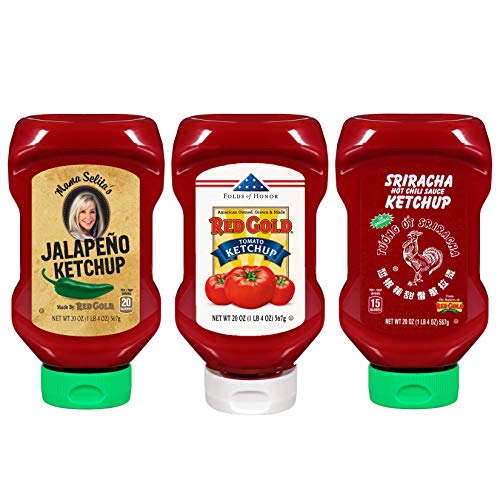 Red Gold Variety Pack - Jalapeno Ketchup, Sriracha Ketchup And Red Gold Ketchup, 20Oz Bottles (Pack Of 3) #TOP6