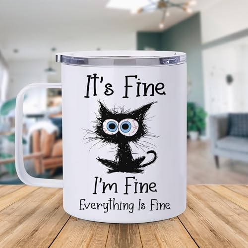 Taza aislante de acero inoxidable 12 oz para café miniatura 4