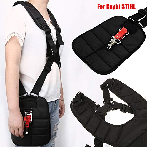 CABINA HOME Trimmer Shoulder Strap, Double Shoulder Harness Strap Padded Belt for STIHL