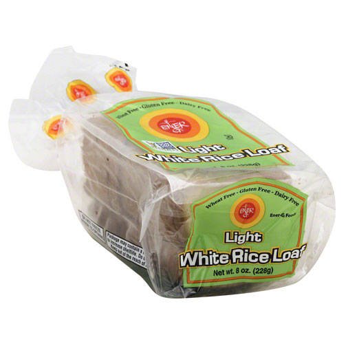 EnerG Light White Rice Loaf Gluten Free 8 oz(Pack of 2