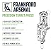 Frankford Arsenal Precision Turret Press with 8-Stations, Built-in LED Light, Primer Catch, Compatible with Standard Dies, for Gunsmithing, Reloading