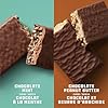 CLIF BUILDERS, Variety Pack of 15 Individually wrapped bars, 20g Protein, 8 Chocolate Mint and 7 Chocolate Peanut Butter Protein Bars, Gluten Free, No Artificial Sweeteners, Prepared in Canada, 1.02 kg