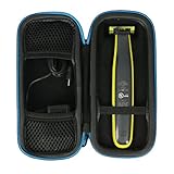 For Philips Norelco OneBlade hybrid electric trimmer and shaver, FFP, QP2520/90 Travel Hard Case by Baval