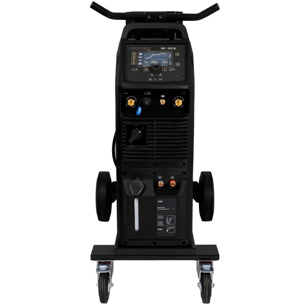 Spartus® ProTIG 321PW DC TIG Soldador Pulse 320 Amp DC LCD Soldador Acero Inoxidable Inox Enfriador