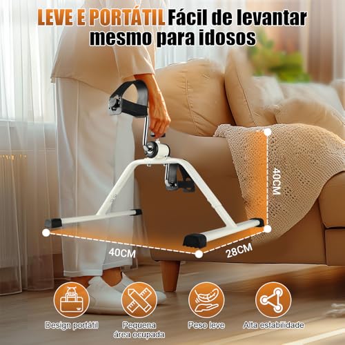 Mini Bicicleta Ergometrica, PortáTil Mini Bicicleta Ergometrica Fisioterapia, Bicicleta Fisioterapia