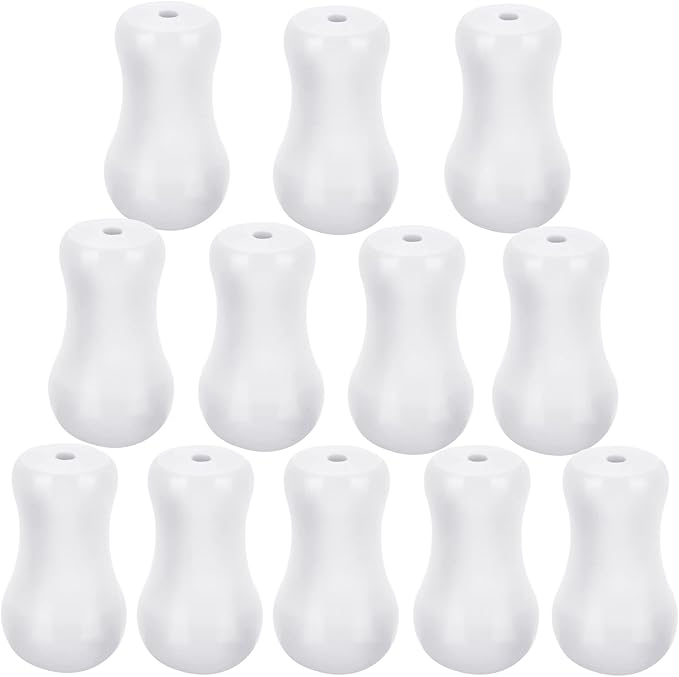 Grevosea 12 Pieces Wood Cord Tassel Window Blind, Window Blind Wood