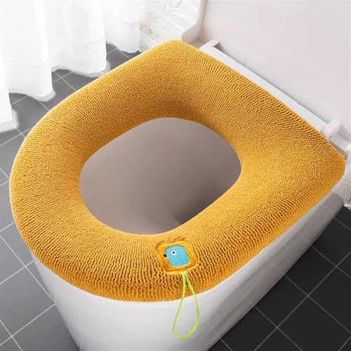 Coussin de siège de toilette lavable pour éliminer le froid de la cuvette