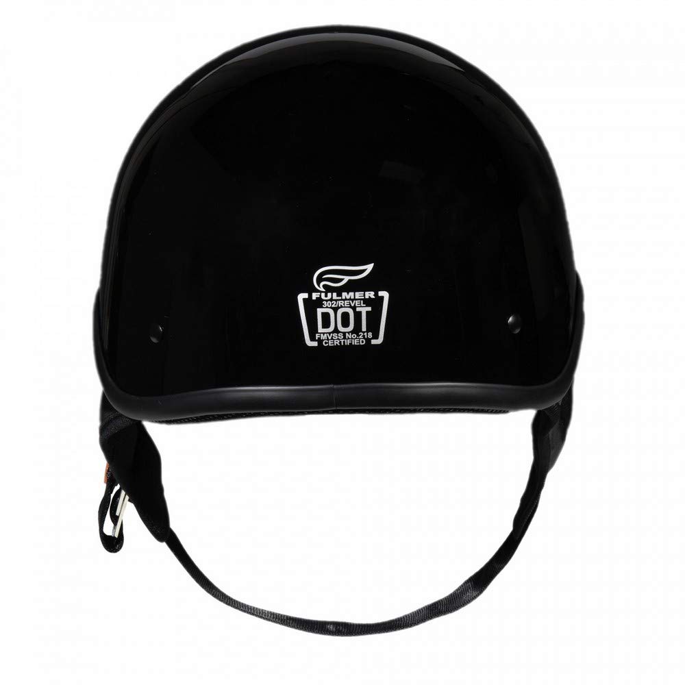 Fulmer 302 Revel Solid Half Helmet Black XS