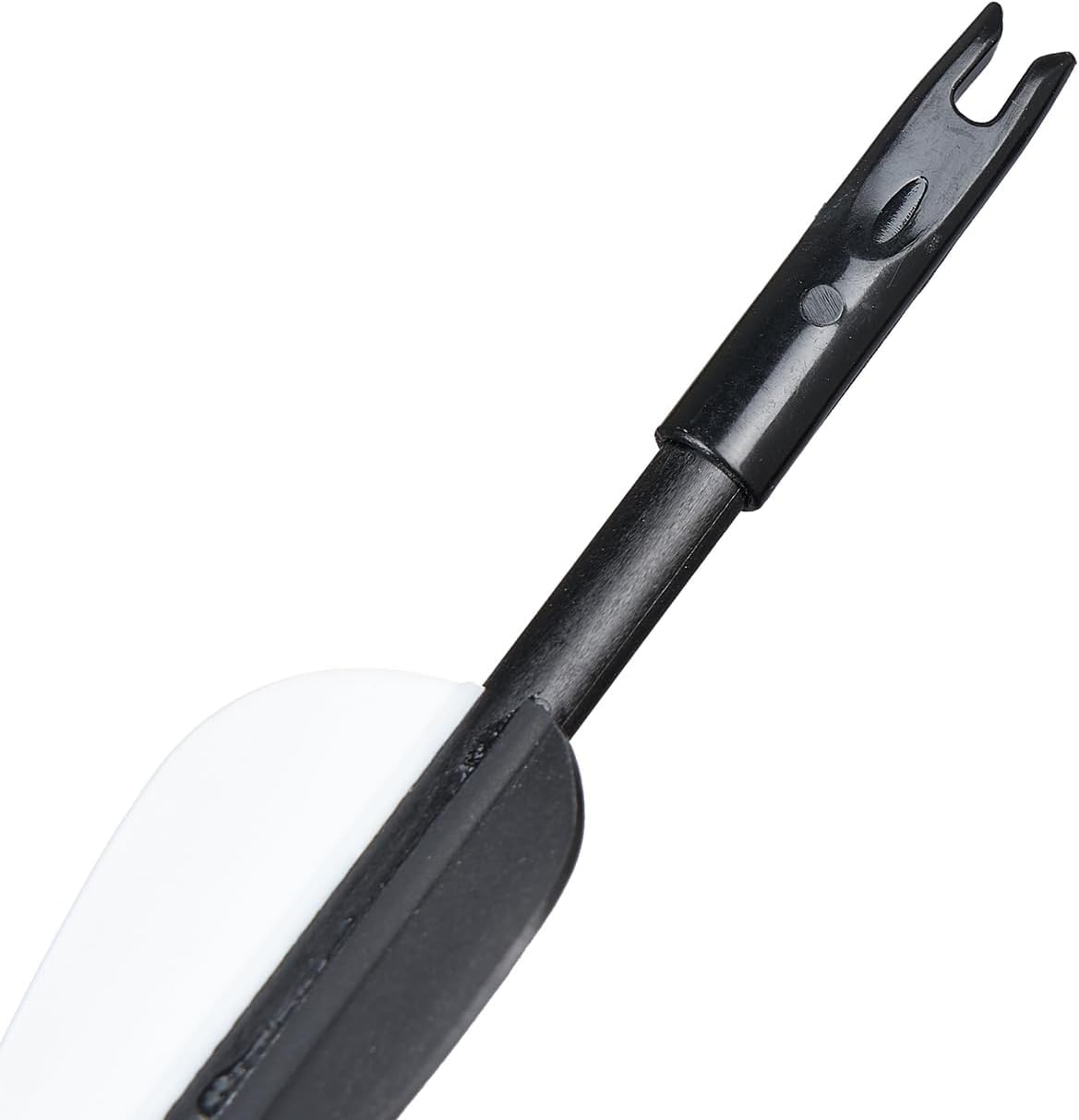 Toparchery Lot de 12 flèches en Fibre de Verre pour tir à l'arc de 31 Pouces - Flèches en Fibre de Verre pour arcs recurvés et arcs de Sport, Spine 800