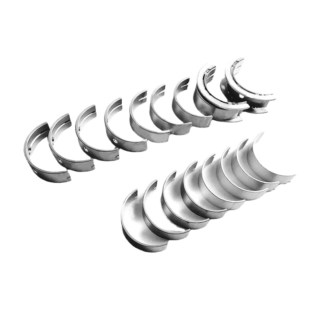Set di cuscinetti principali dell'albero motore della biella compatibili con X1 X3 X5 1 3 5 Serie N47 D20 2.0 77950600 77951600 11217802643 11217802644
