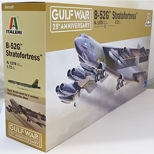 Italeri ITA1378S 1/72 B-52G Strat Fortress Toy, Grey