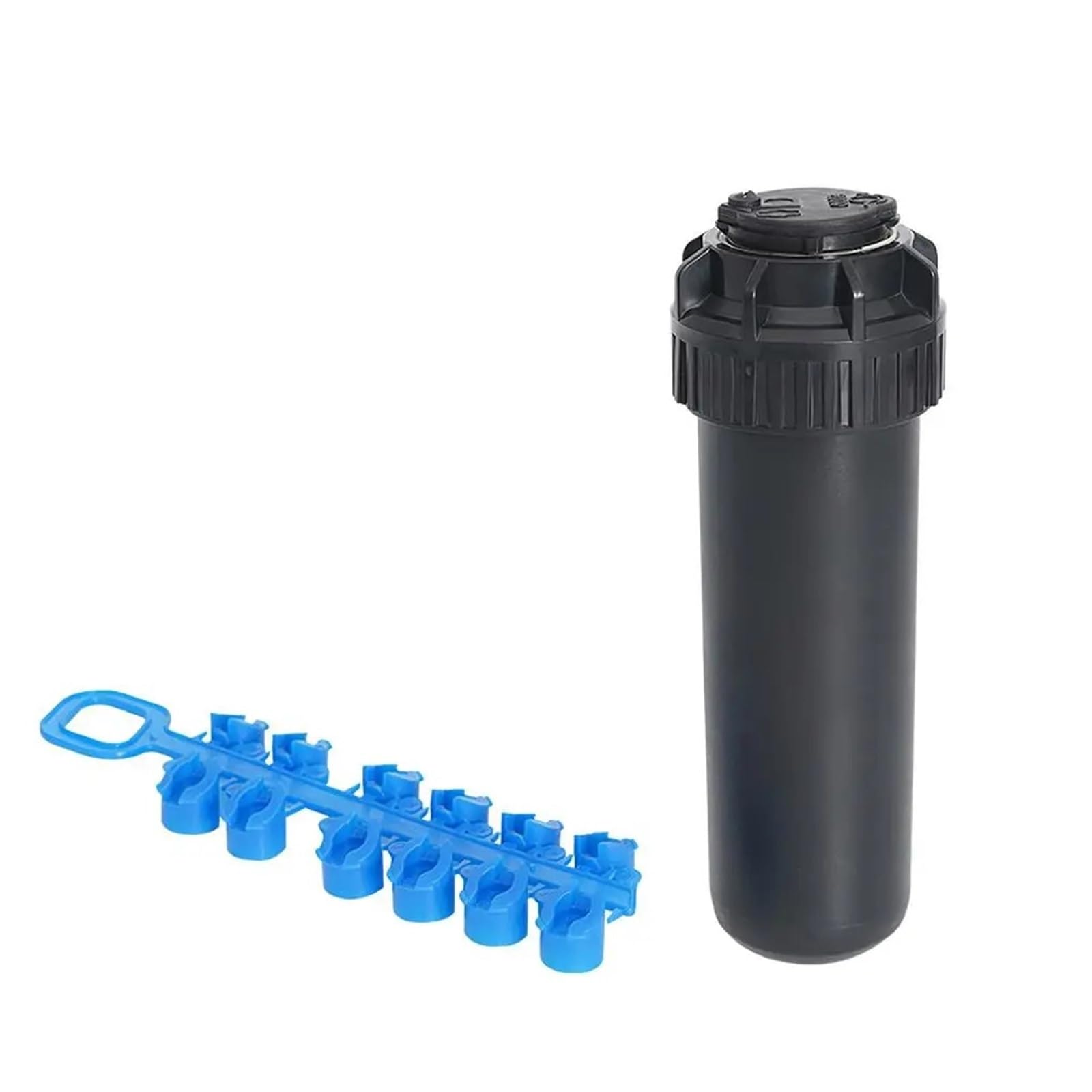 Rotore con filettatura femmina da 3/4" Irrigatore pop-up con trasmissione a ingranaggi Testa dell'irrigatore for prato Parte circolare Modello 40°~360° Ugello di irrigazione regolabile