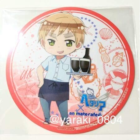 Amazon Co Jp ヘタリア イギリス アニメイトカフェ 非売品コースター ホビー 通販