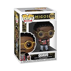 Funko Figurines Pop! Vinyl: Rocks: Migos: Quavo - Les Beatles, Paul McCartney, John Lennon, RIngo Starr, George Harrison Funko Figurines Pop! Vinyl: Rocks: Migos: Quavo – Image 2