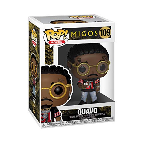 Funko Figurines Pop! Vinyl: Rocks: Migos: Quavo - Les Beatles, Paul McCartney, John Lennon, RIngo Starr, George Harrison Funko Figurines Pop! Vinyl: Rocks: Migos: Quavo – Image 3