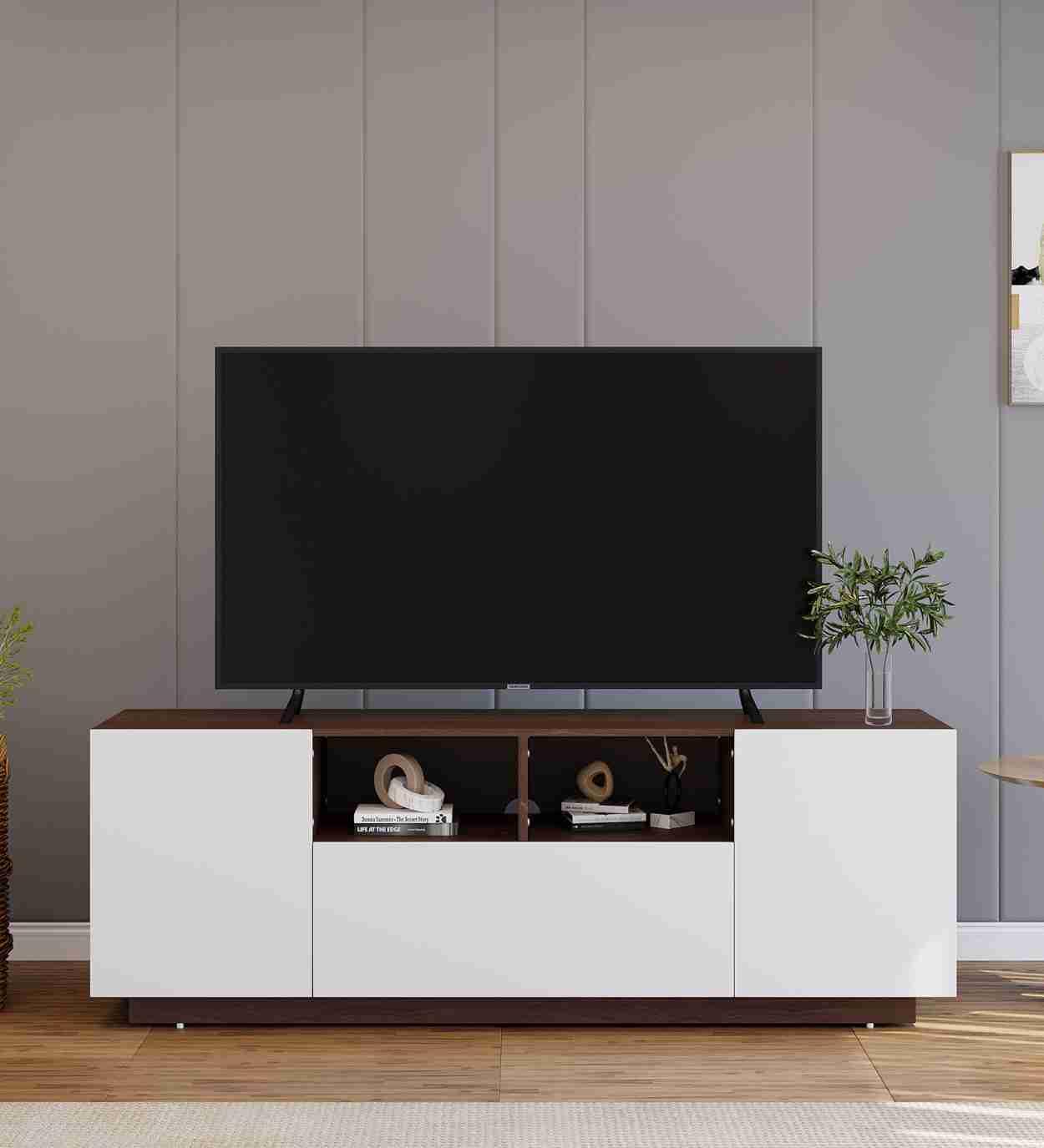 TV Entertainment Unit, Living Room Media Stand-image-37