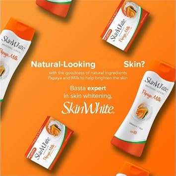 Skin White Whitening Lotion Papaya Milk SPF10