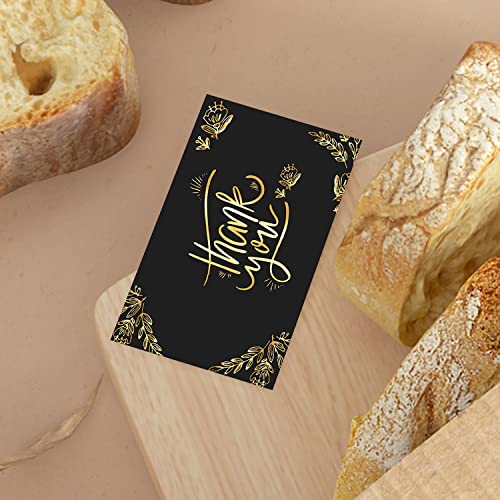 Image of Clickedin - 50 Pieces Thank You Greeting Card Tags for All Occasion