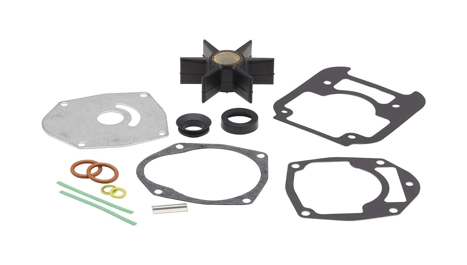 Turbine de pompe à eau 8M0142980 pour révision mécanique hors-bord V6 V8