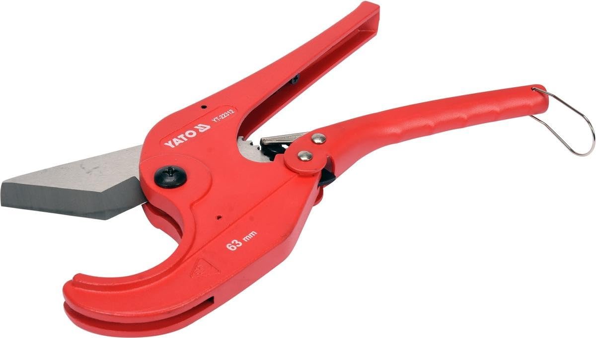 YATO YT-22312 – PVC-Rohrschneider, 63 mm