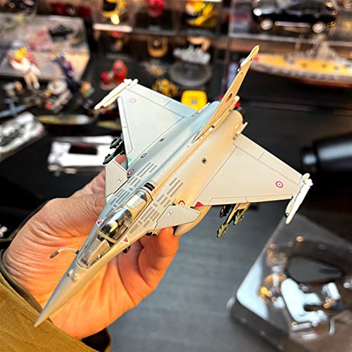 Fighter display modelo Rafale avión militar miniatura coleccionable de metal 1:100 5