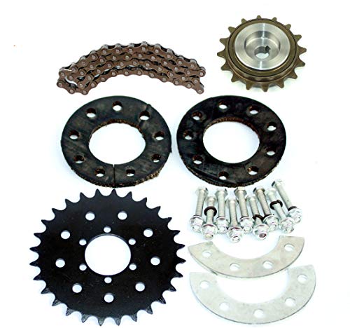 Pignon de bicyclette de roue à rayons 28T avec fixation haute stabilité