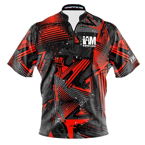 Logo Infusion Dye-Sublimated Bowling Jersey (Sash Collar) - I AM Bowling FUN Design 2015 - NO LOGO (Large)